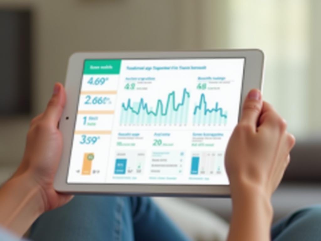 Interfejs cyfrowego trackera objawów